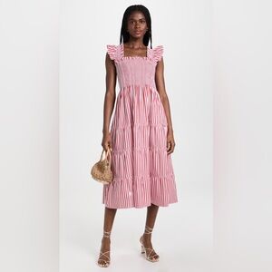 Hill House Cherry Stripe Ellie Nap Dress size XXL